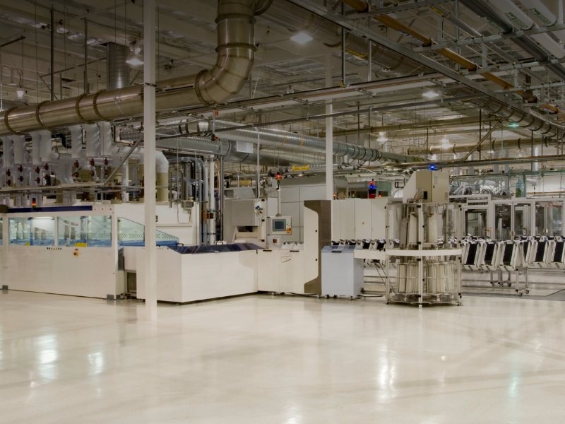 Image presents Can commercial epoxy flooring be used in food processing facilities